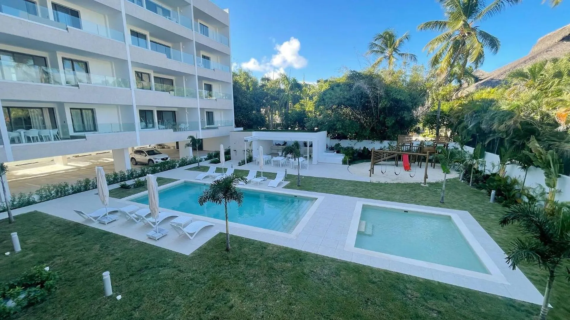Tropical Garden With Picuzzi In Playa Bavaro Apartment Punta Cana