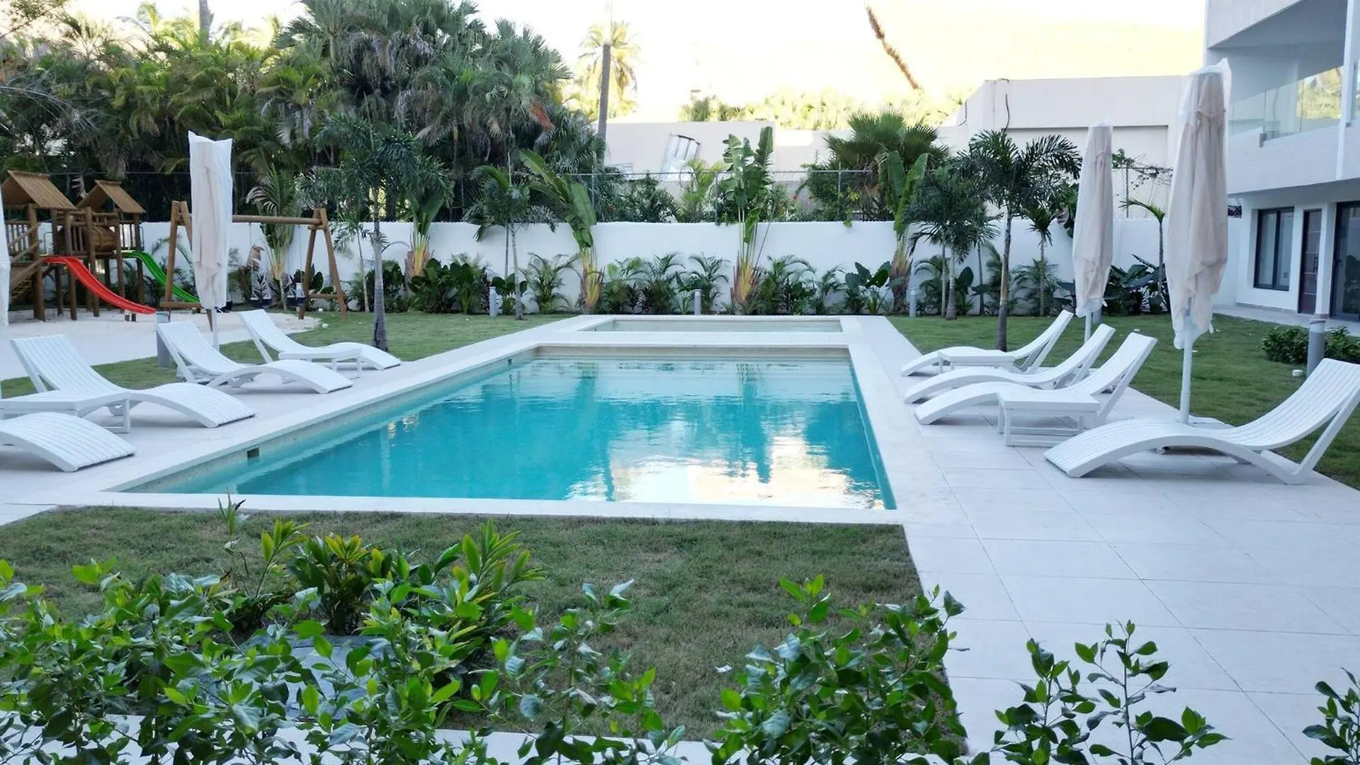 Tropical Garden With Picuzzi In Playa Bavaro Apartment Punta Cana